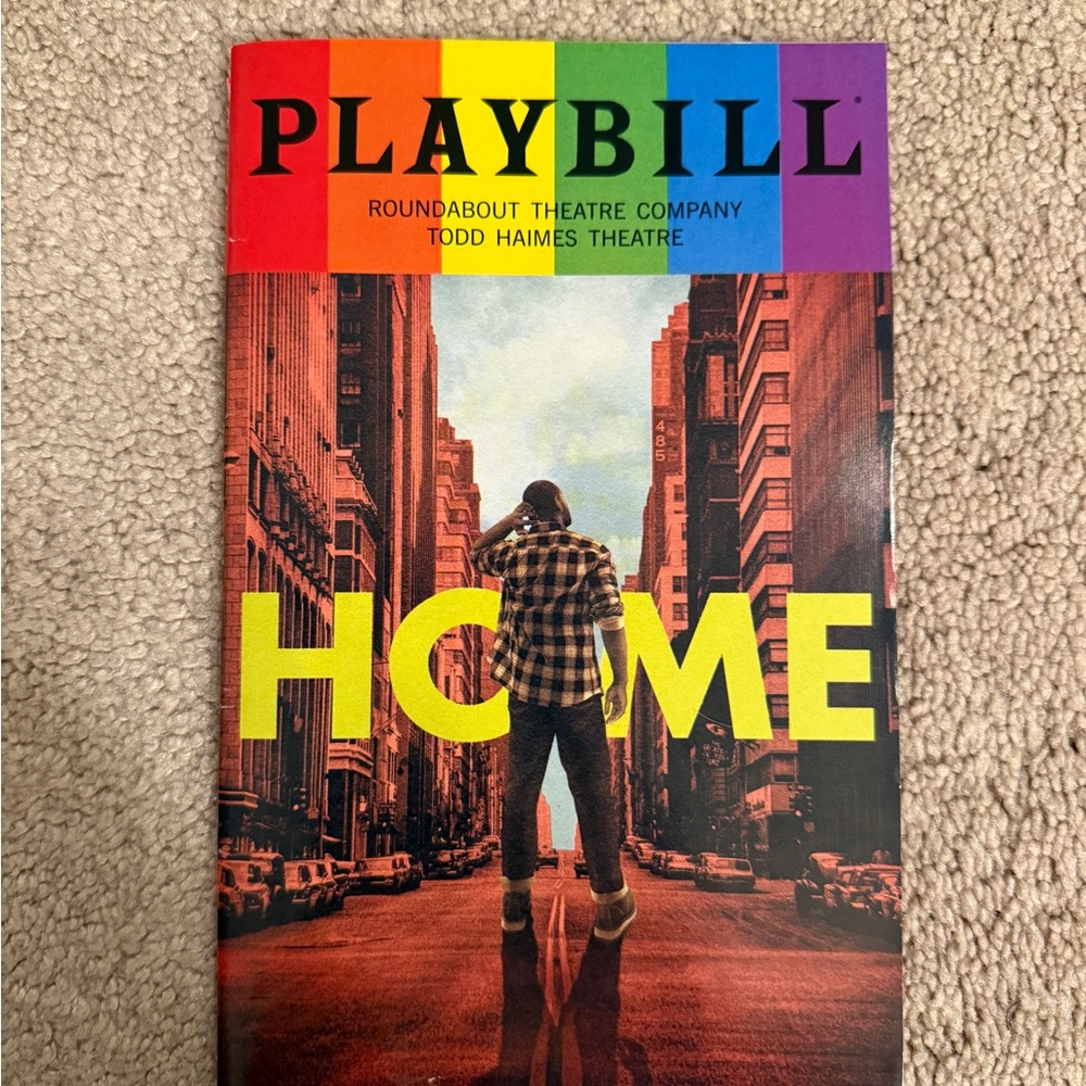 “Home” Broadway Playbill - Pride Month Edition